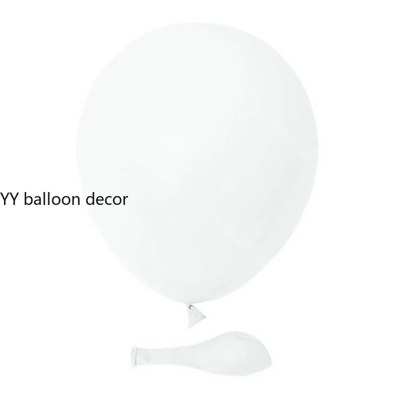 Новогодний шар Арка смешанный персиковый серый белый латексные конфетти