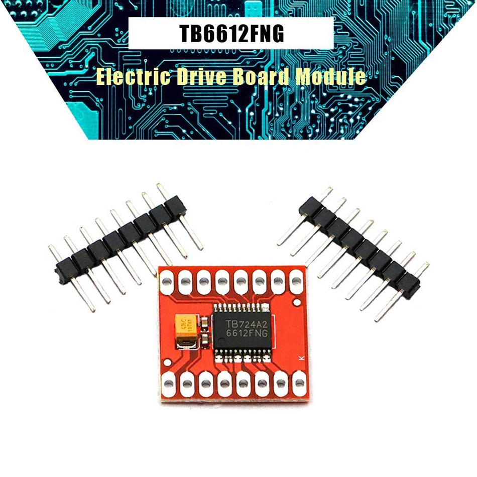 Плата контроллера модуля привода шагового двигателя постоянного тока TB6612FNG