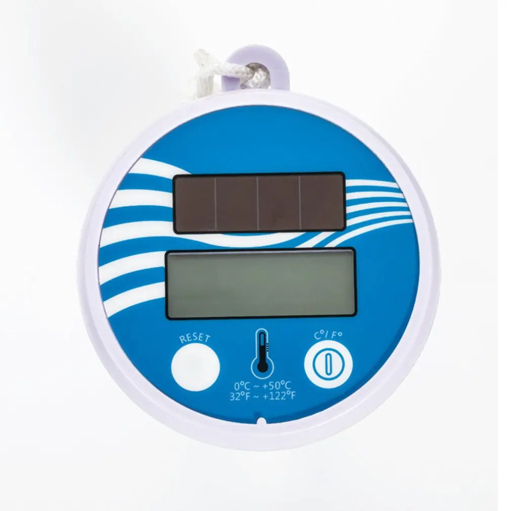 Водонепроницаемый термометр с цифровым ЖК-дисплеем беспроводной солнечной