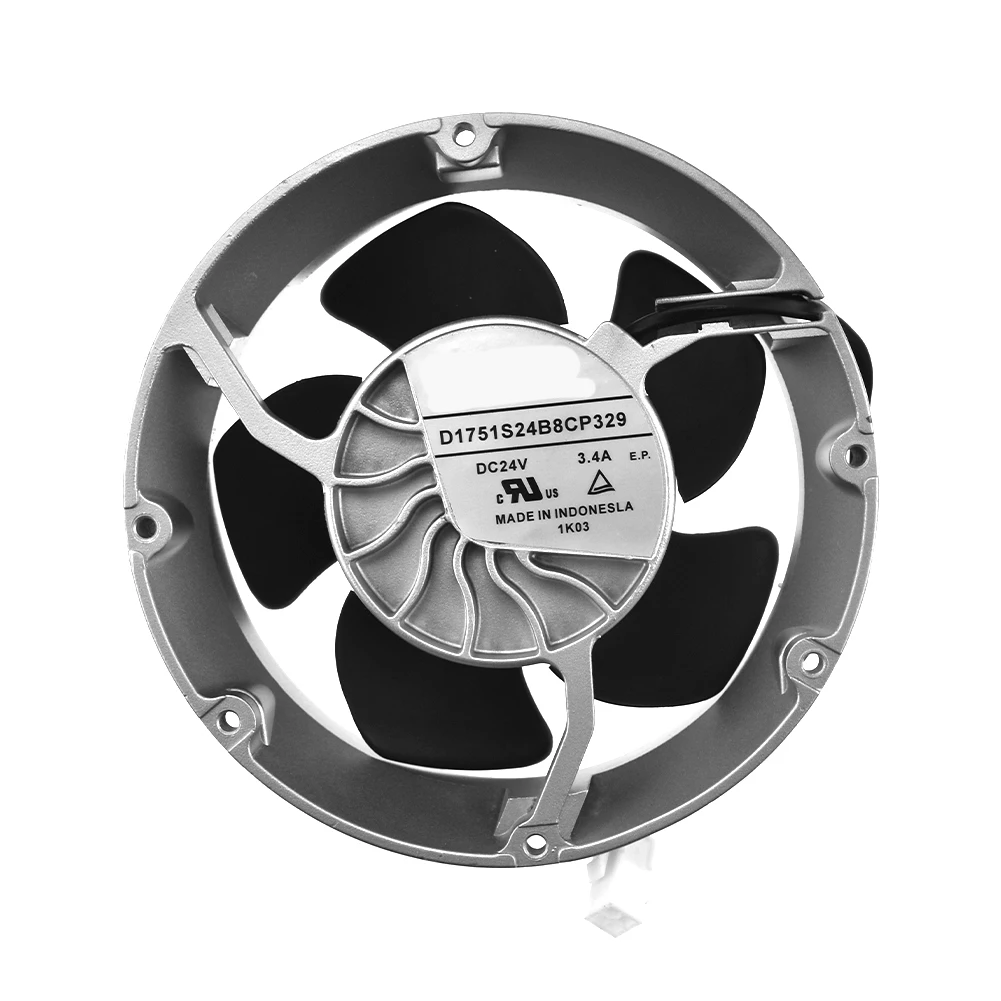 

For SERVO D1751S24B8CP329 172*51mm DC24V 3.4A Inverter Cooling Fan 4pin