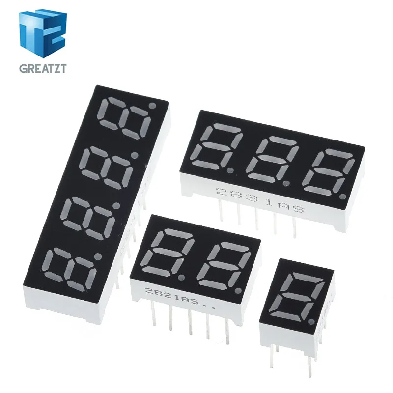 0,28 Zoll digitale Röhre LED-Anzeige 1Bit 2Bit 3Bit 4Bit Display gemeinsame Anode/Kathode 0,28" 7 Segment LED-Anzeigetafel – Detail 8