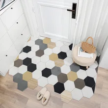 Nordic Doormat Carpet Kitchen Bedroom Bathroom Living Room Hallway Corridor Entrance Doormat Non-Slip Can Be Cut DIY Mats Carpet