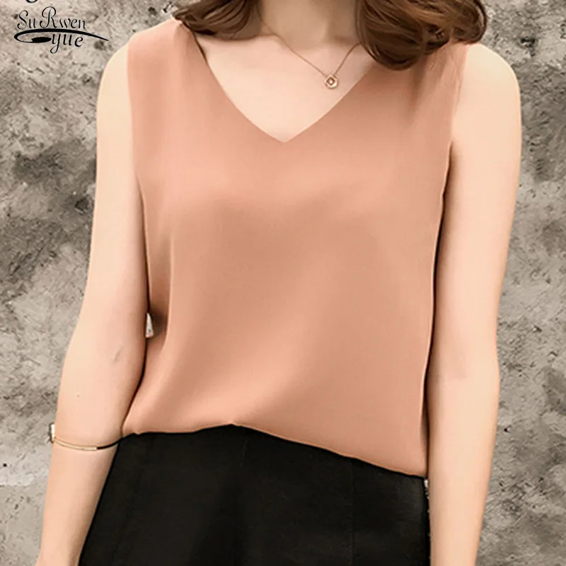 Женская блузка размера плюс Женские топы и блузки 2021 шифоновая белая рубашка