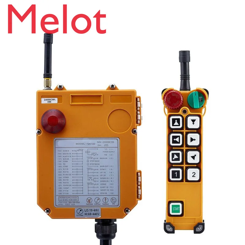 TELECRANE беспроводной двойной скорости промышленный пульт дистанционного