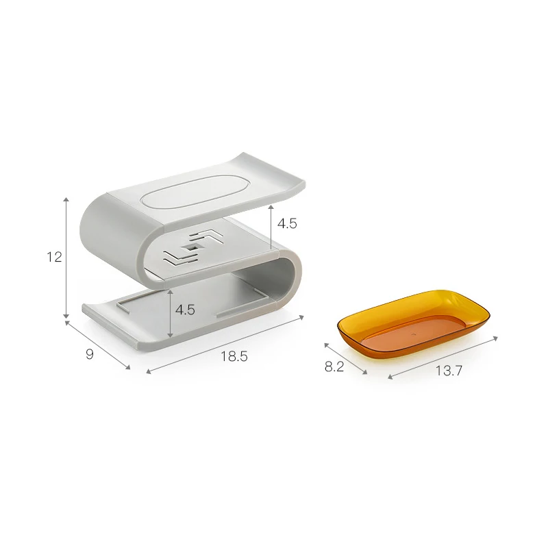 S образная сушилка для мыла настенная полка без отверстий органайзер кухни и