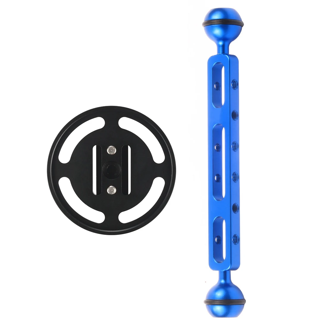 with Blue A20 Arm M67 чехол для камеры для дайвинга, адаптер, крепление-светильник для 67 мм, держатель для объектива с резьбой для Canon TG5 TG4 RX100, камера для подводной съемки - Цвет: with Blue A20 Arm