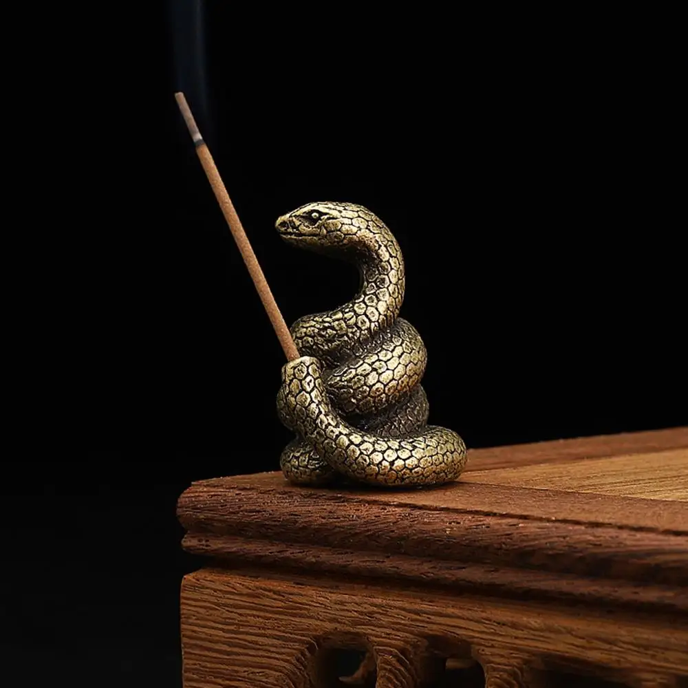 1 шт. металлический держатель для благовоний Мини Китайский знак животного