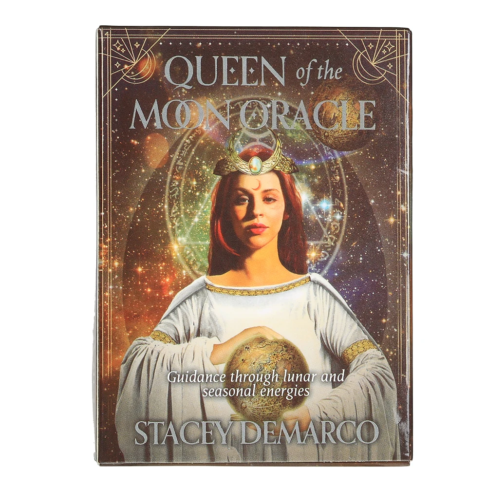 44 шт Oracle Queen of the Moon oracle карты Таро l доски палубы игры Palying для Вечерние