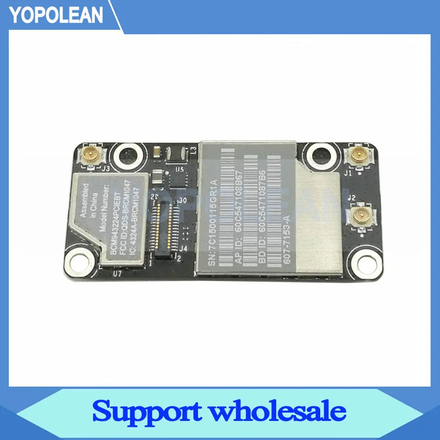 Оригинальная Bluetooth WiFi Карта Аэропорта для Macbook Pro 15 &quotA1286 Mid 2010 EMC 2353 BCM943224PCIEBT |