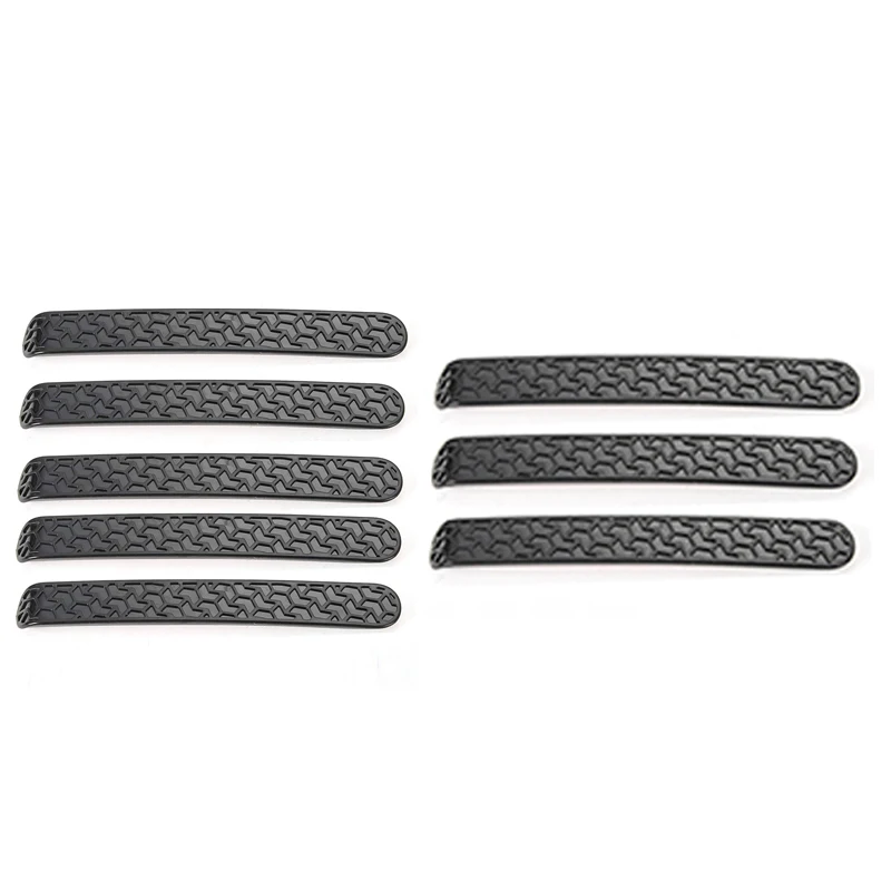 Накладка на дверные ручки для автомобиля черная декоративная накладка передней