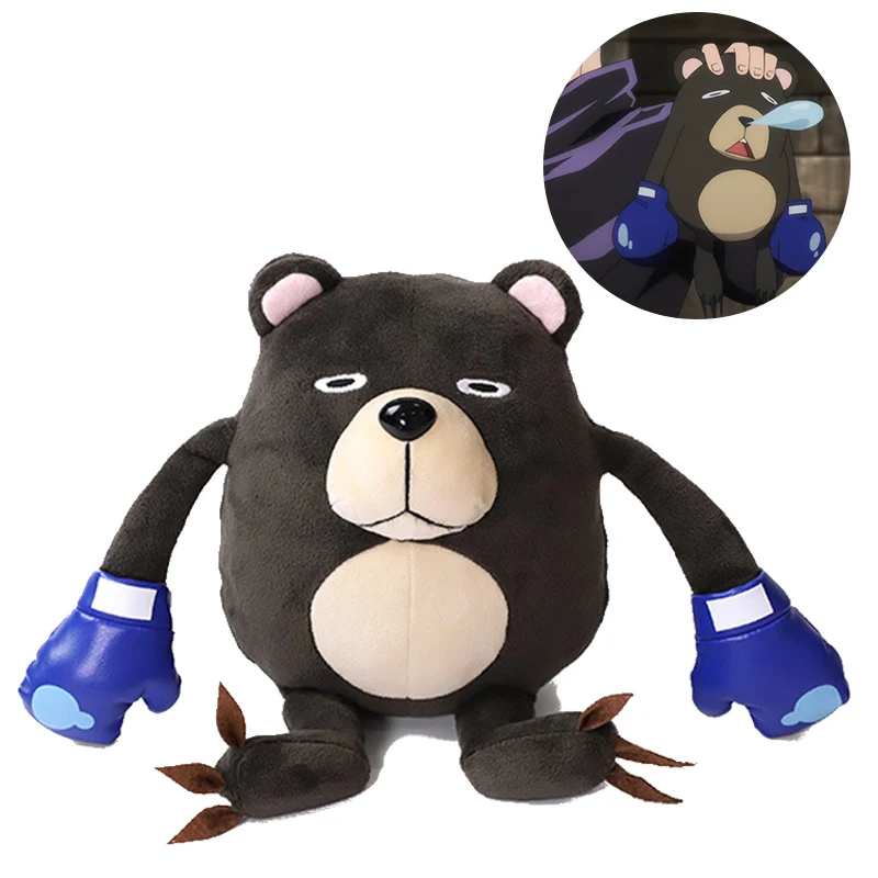 

Anime Jujutsu Kaisen Gojo Satoru Theme Cute Bear Soft Stuffed Plush Dolls Pillow Puppet Toy Cosplay Xmas Birthday Gift Toy