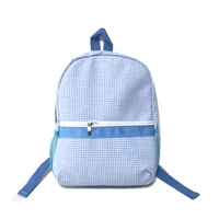 handy kids school and everyday rucksack seersucker fabric backpack bag dom 1141859