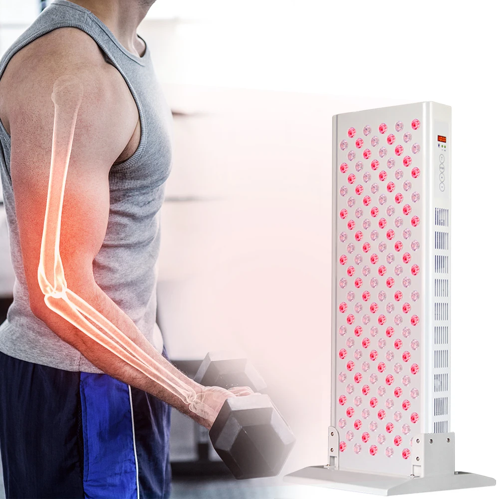 

IDEAREDLIGHT Red Light Therapy Panel Lamp Near infrared 660nm 850nm In Sports For Regeneration Or Injuries Or Joint Pain