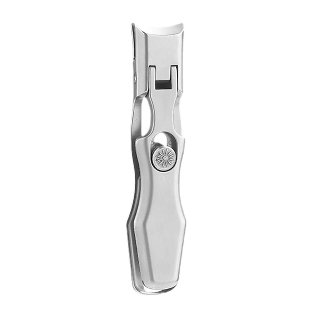 Portable Ultra Sharp Nail Fingernail Clipper Steel Wide Jaw Opening Anti Splash Clippers Cutter Manicure | Красота и здоровье