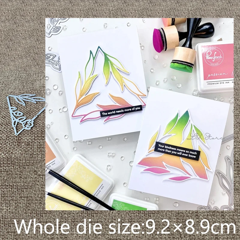 

New Design Craft Metal stencil mold Cutting Dies leaves flower decoration scrapbook die cuts Album Paper Card Craft Embossing