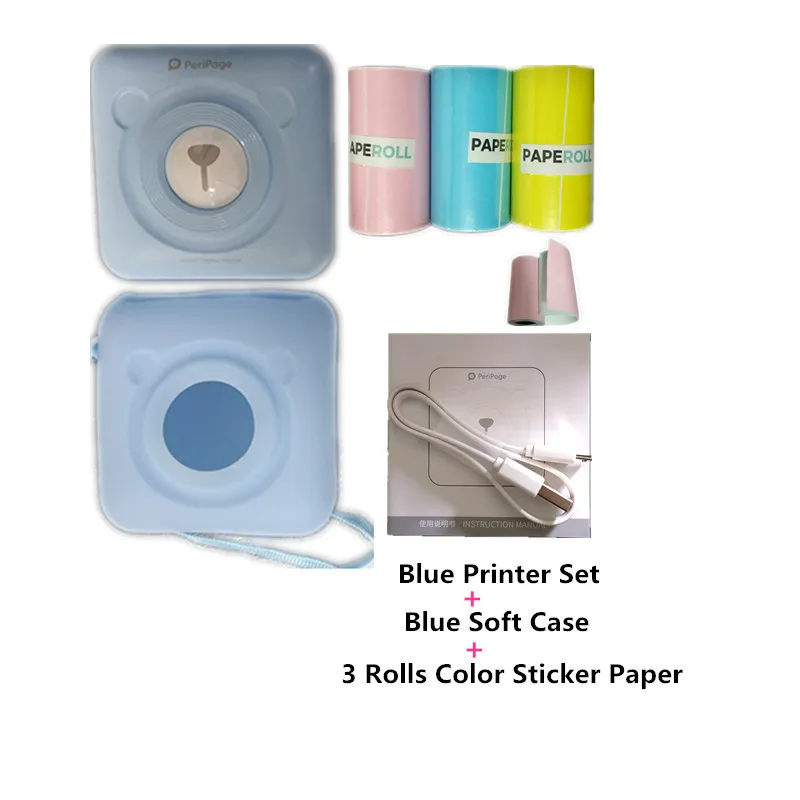 GOOJPRT маленький портативный термопринтер Bluetooth 4 0 беспроводной Android iOS умный