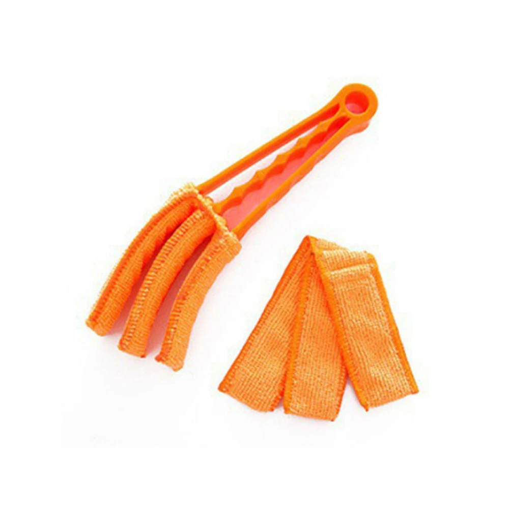 Cleaning 3-blades Window Blinds Brush Air-conditioner Outlet Tool Multi-purpose | Дом и сад