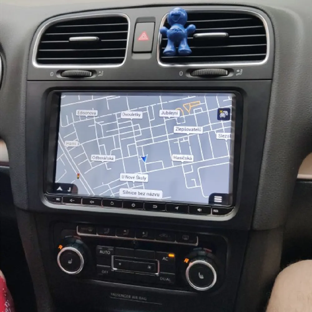 Автомобильный мультимедийный плеер на Android 11 6 + 128 ГБ с GPS для Volkswagen Golf Passat b7 b6 Skoda Seat