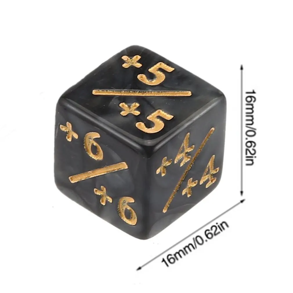 

10x Dice Counters 5 Positive +1/+1 & 5 Negative -1/-1 For Magic The Gathering Table Game Funny Dices High Quality