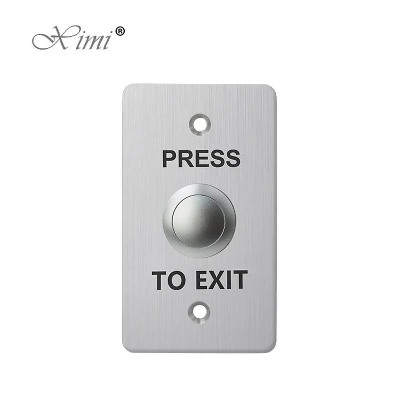 Кнопка выхода 12 В металлическая пластина контроль доступа хорошее качество