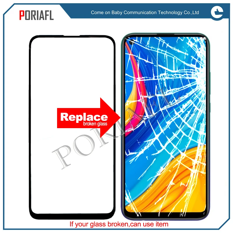 AAA + качество для Enjoy 10 ремонт переднего внешнего стекла объектива сенсорный экран