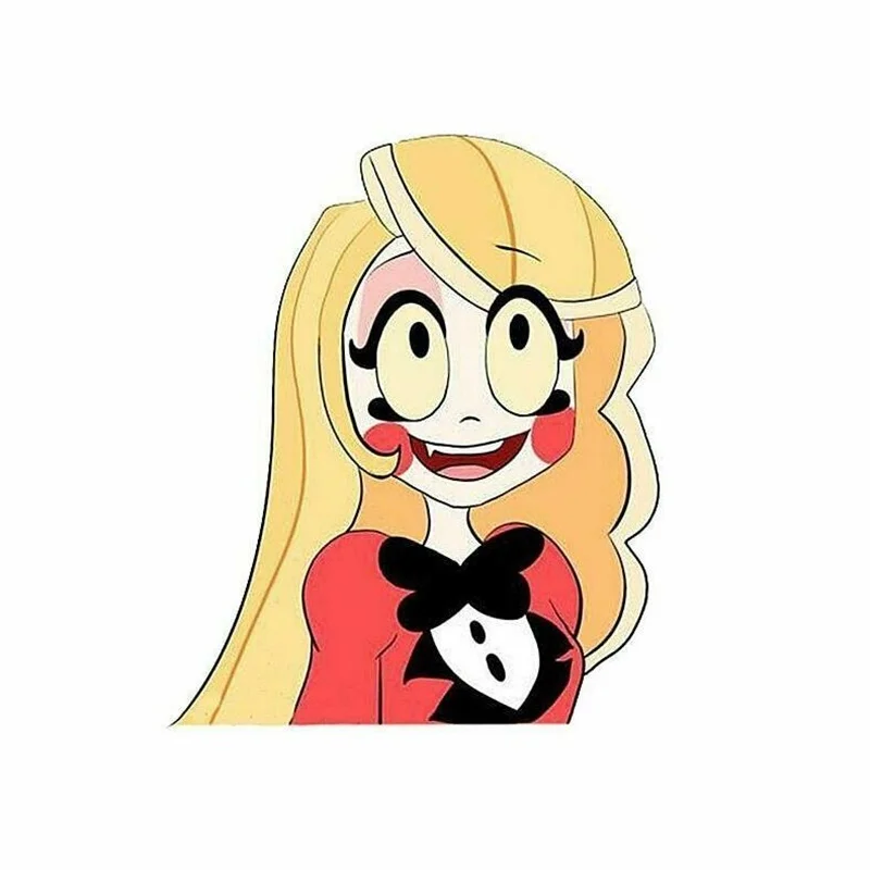

Animation Character Charlie Alastor Cosplay Metal Enamel Pin Badge Brooch Prop