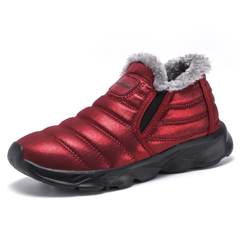 Зимняя обувь для мужчин и женщин прогулочная Водонепроницаемая нескользящая