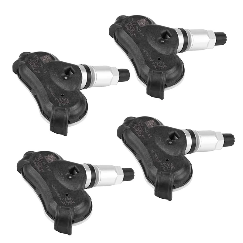 4 шт. автомобильный TPMS датчик контроля давления в шинах для IX35 2010 2012 52933 3M000 (черный