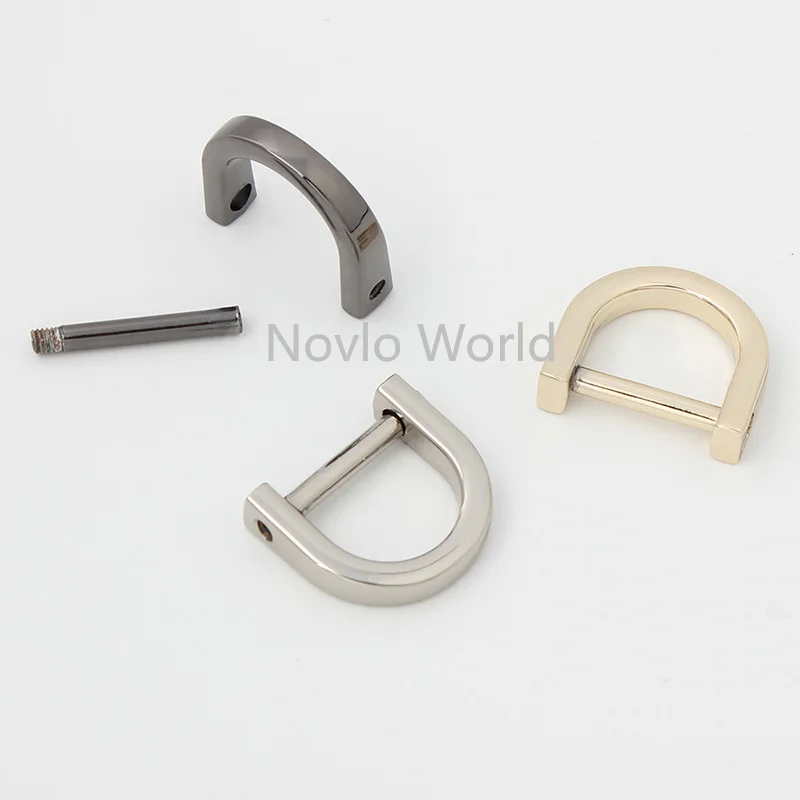 Винтовое d образное кольцо с квадратным краем 16 мм 50 100 шт.|bag hardware|metal accessories for