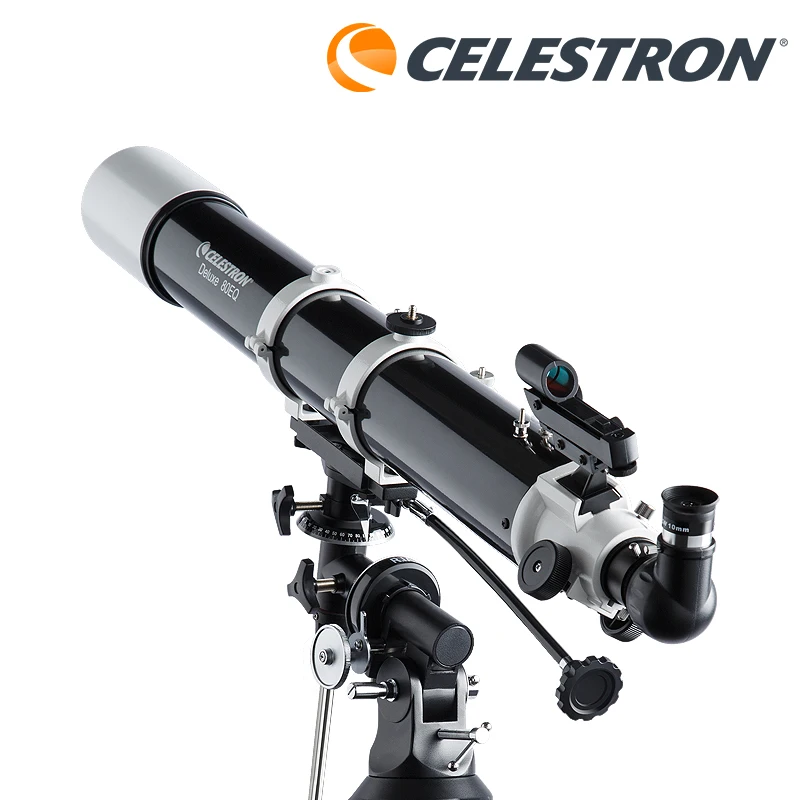 Celestron 80DX астрономический Делюкс 80EQ рефракторный телескоп EQ2 экваториальный