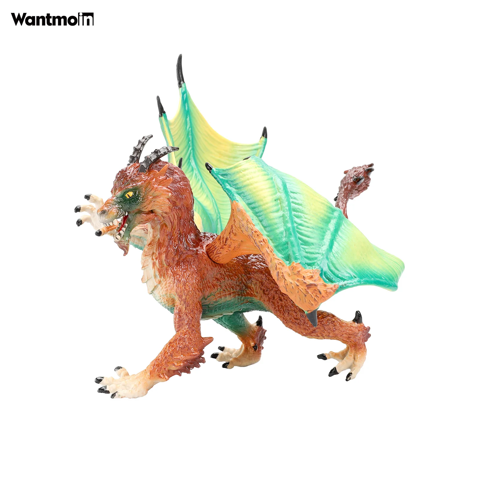 Игрушка Дракон Неукротимых Легенд Wantmoin - пластиковая фигурка животного для коллекции, подарка, декора дома и праздничных сувениров.