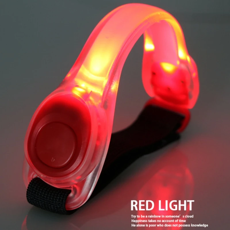 

1Pair Reflective Outdoor Running Light - High Visibility Outdoor Exercise Safety Light Running Cycling Gear