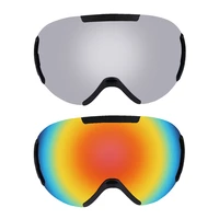 ski goggles double layer anti fog lens snowboard ski glasses for adult men women skiing mountaineering eyewear goggles cloth bag