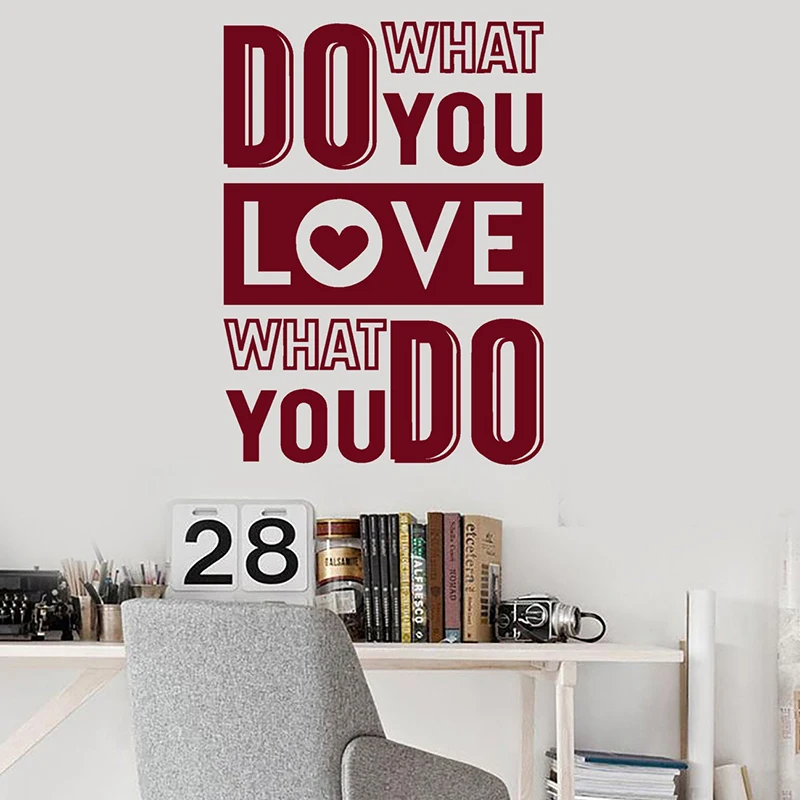 Детская комната кабинет Наклейка на стену офисное пространство Вдохновляющие