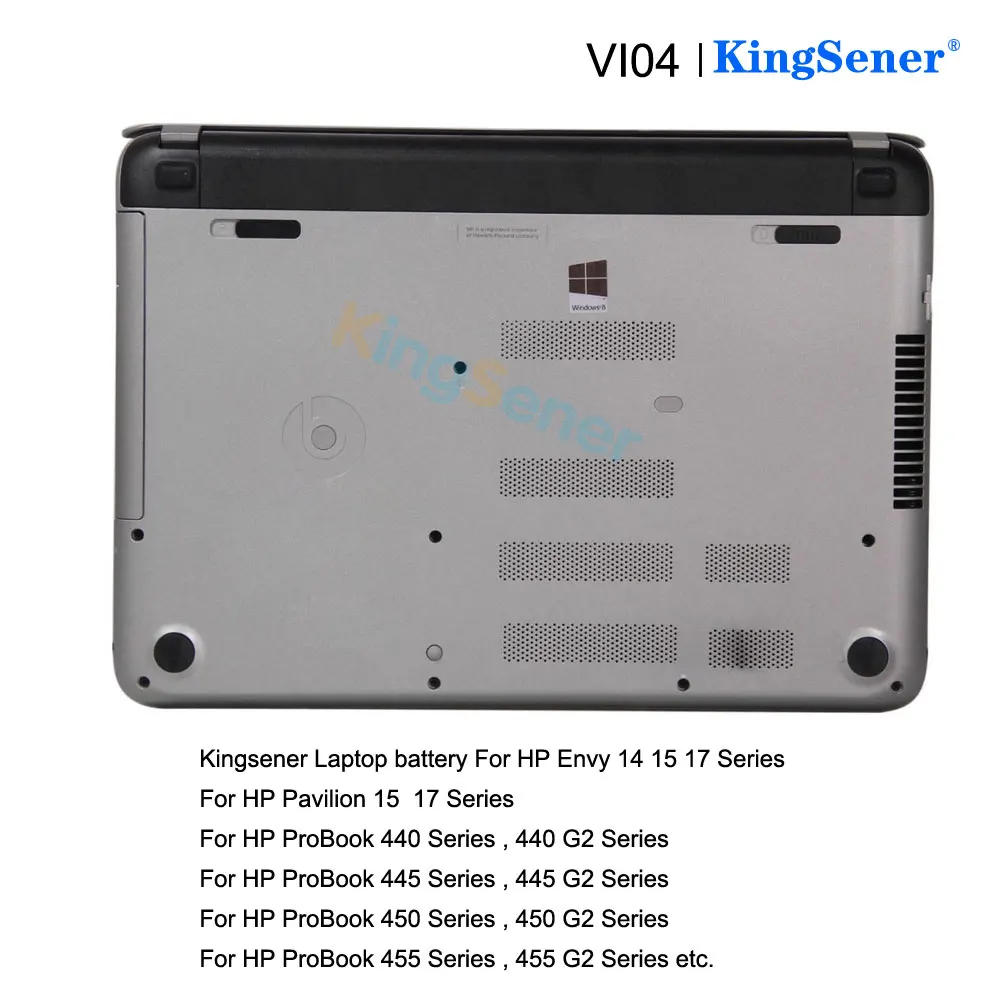 KingSener 14,8 V 41WH VI04 VIO4 ноутбук Батарея для hp ProBook 440/450 G2 серии 756743-001 756745-001 756744-001 756478-421