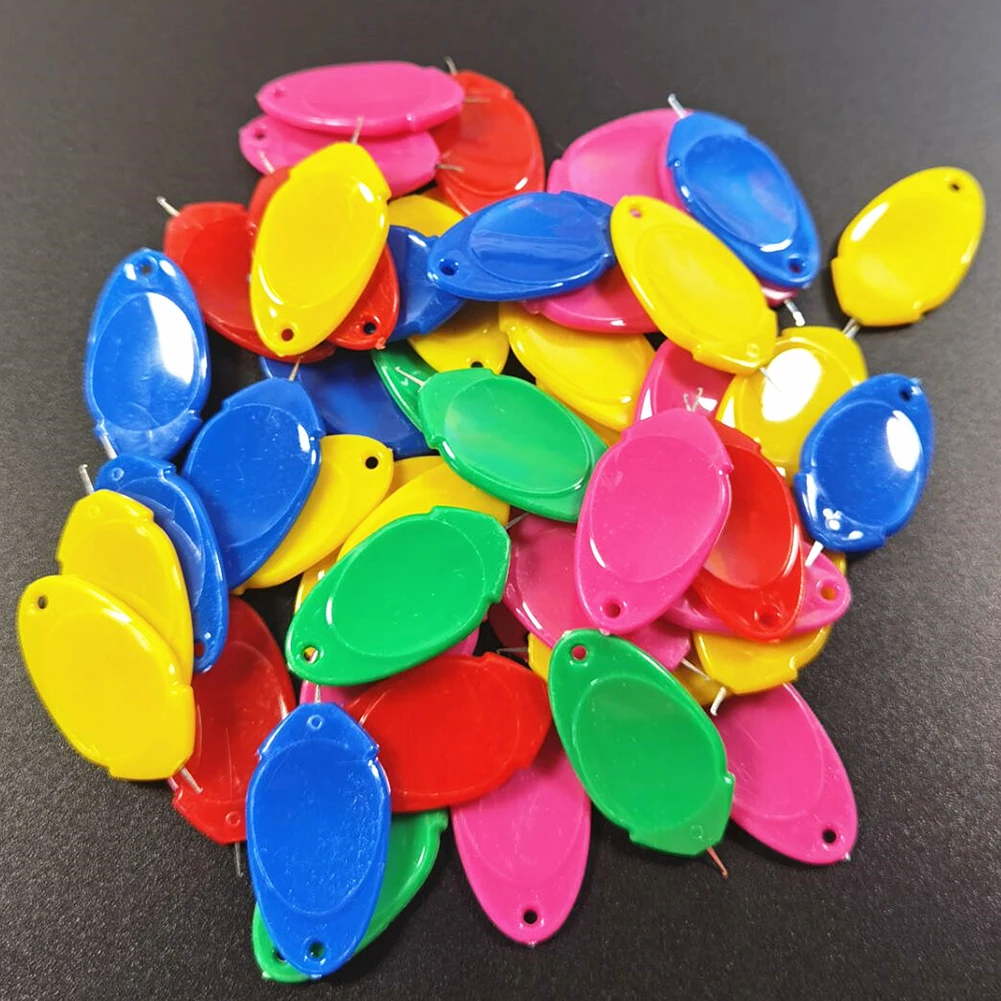 

10/20pcs Lightweight Colorful Needle Threader Automatic Sewing Needle Threader Insertion Random Color Sewing Accessories