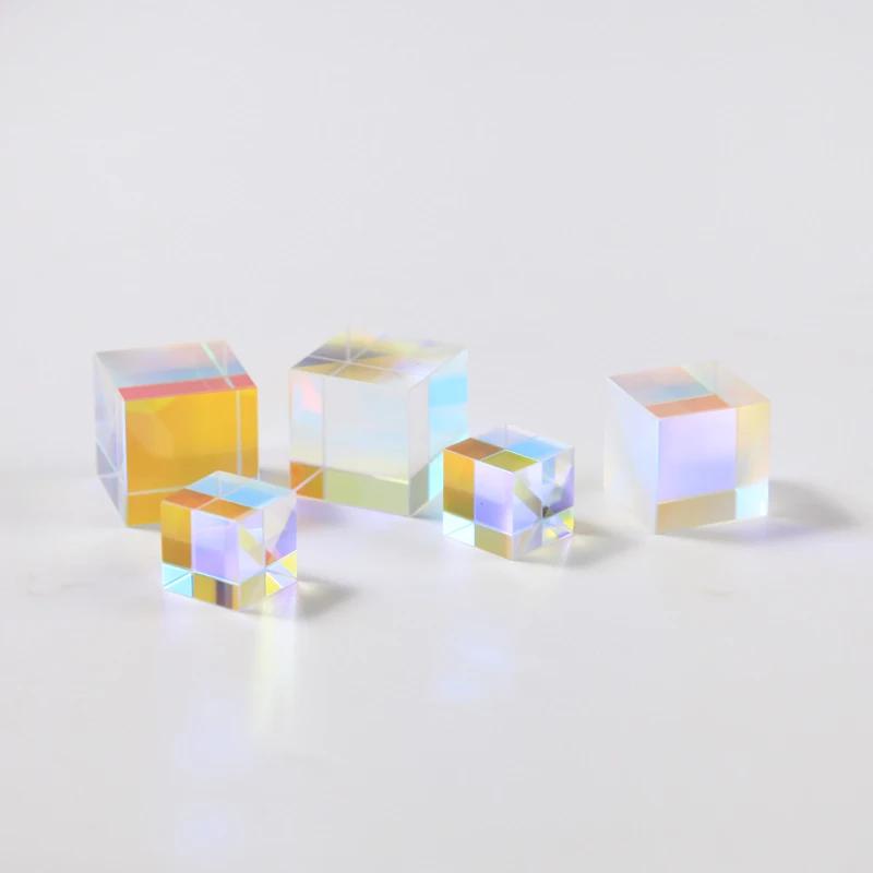 Дихроическое стекло для фотосъемки дихроический цвет K9 Радуга Лазерная