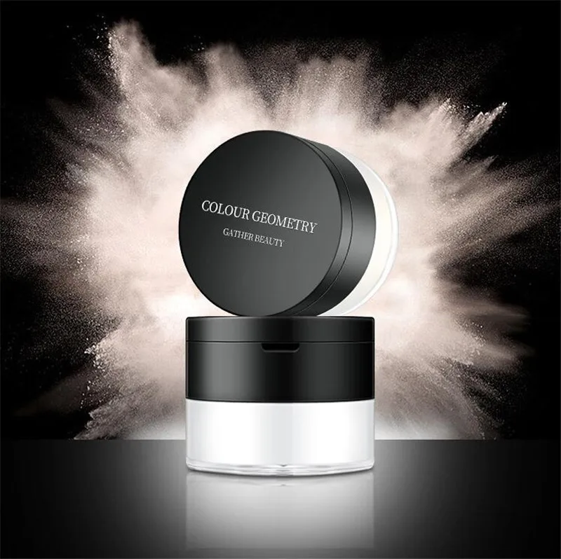 Рассыпчатая пудра для лица 1 шт. косметическая женщин с контролем жирности