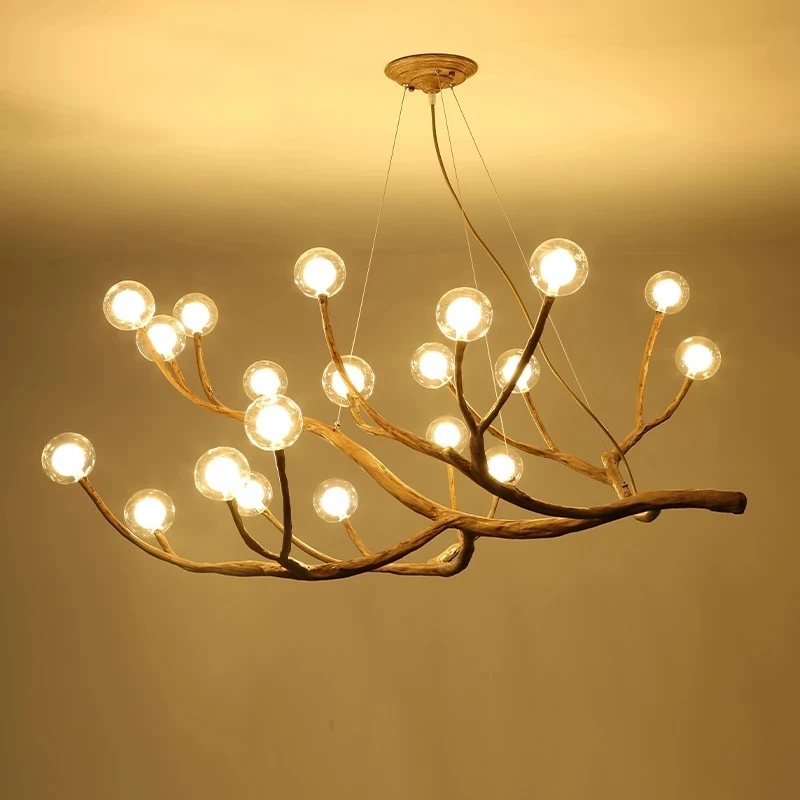 

Modern Led Chandelier Resin Branch Chandeliers For Living Room Bedroom Dining Room Nordic Home Decor Loft Luminaire Suspension