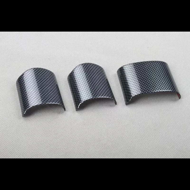 

Подходит для Volkswagen Beetle 2003-2010 3 шт. углеродное волокно ABS интерьер автомобиля чехол на руль отделка молдинги автостайлинг