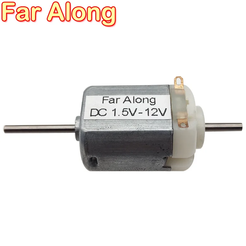 Высокоскоростной электродвигатель постоянного тока с двумя валами 3 в 1500 об/мин