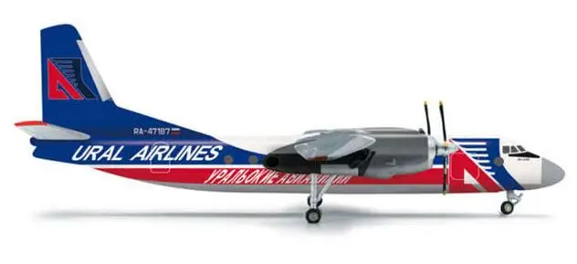 Herpa Wings Россия Урал авиалинии Ан 24 1/200 литье под давлением модель самолета| |