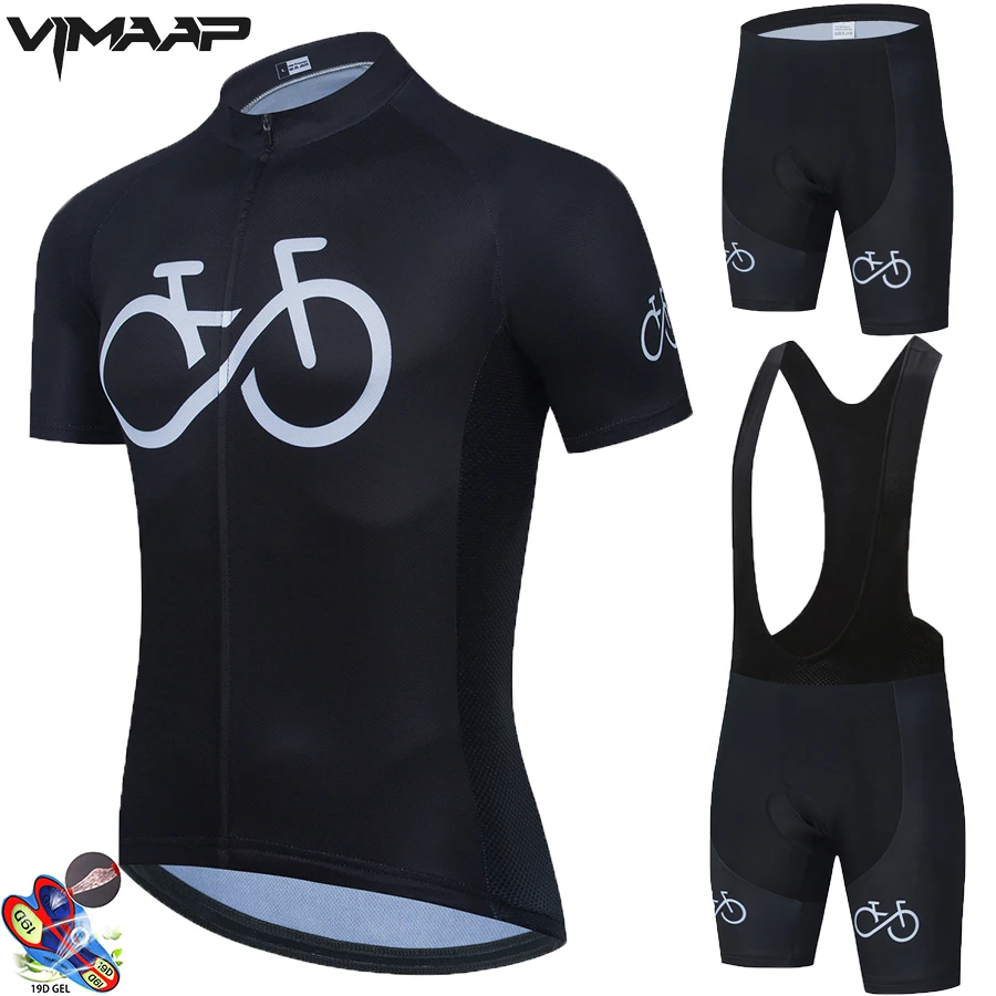 

2021 Team New Cycling Jerseys Bike Wear clothes Quick-Dry 19D bib gel Sets Clothing Ropa Ciclismo uniformes Maillot Sport Wear