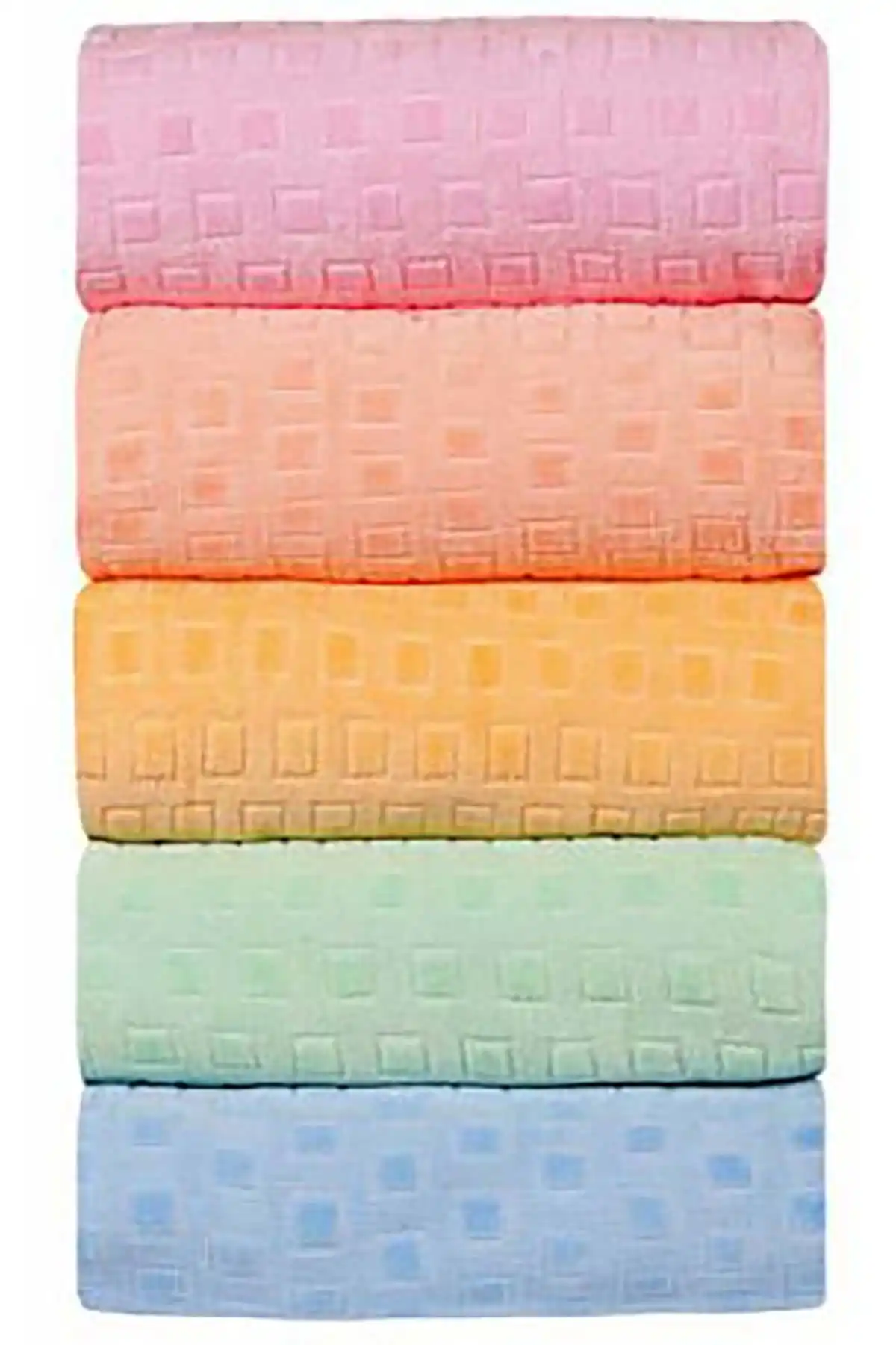 

Банное полотенце из чистой мягкой ткани пике, 150x200 см, желтое