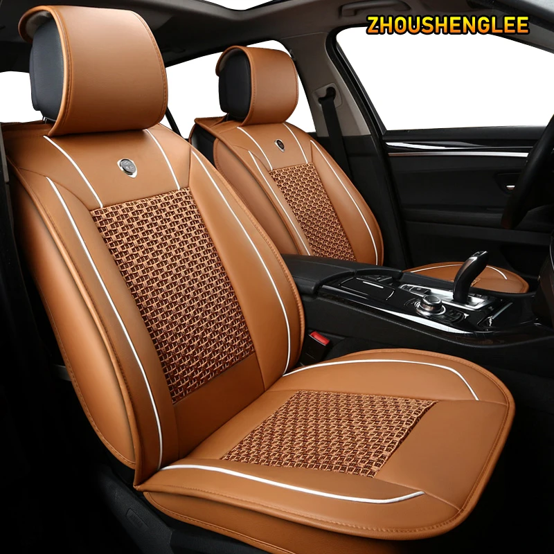 Чехол ZHOUSHENGLEE на автомобильное сиденье для audi a3 8p 8l sportback q7 2007 q5 a4 b7 avant a6 c5