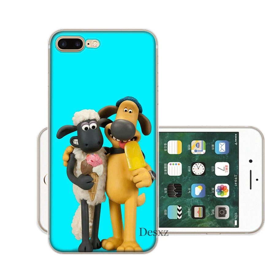 H9 Мобильный телефон чехол для iPhone 7 8 6 6s Plus iPhone 11 Pro X XS Max XR 5 5S SE жесткий чехол Shaun овечья оболочка - Цвет: H9