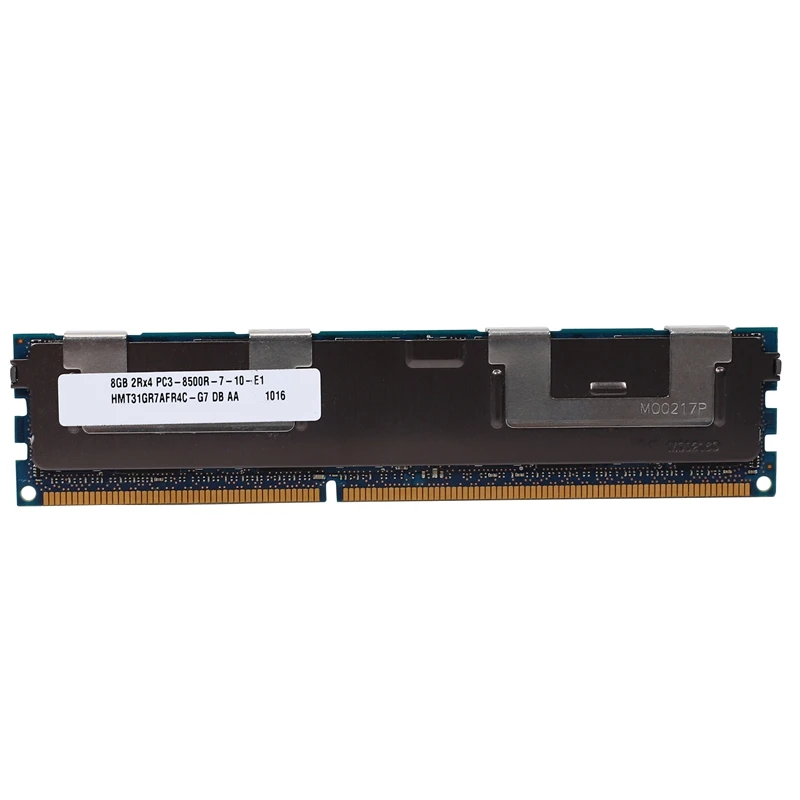 8 ГБ DDR3 для память сервера Оперативная 1 5 в DIMM PC3-8500R ECC REG LGA 2011 X58 X79 - Цена: 990.9