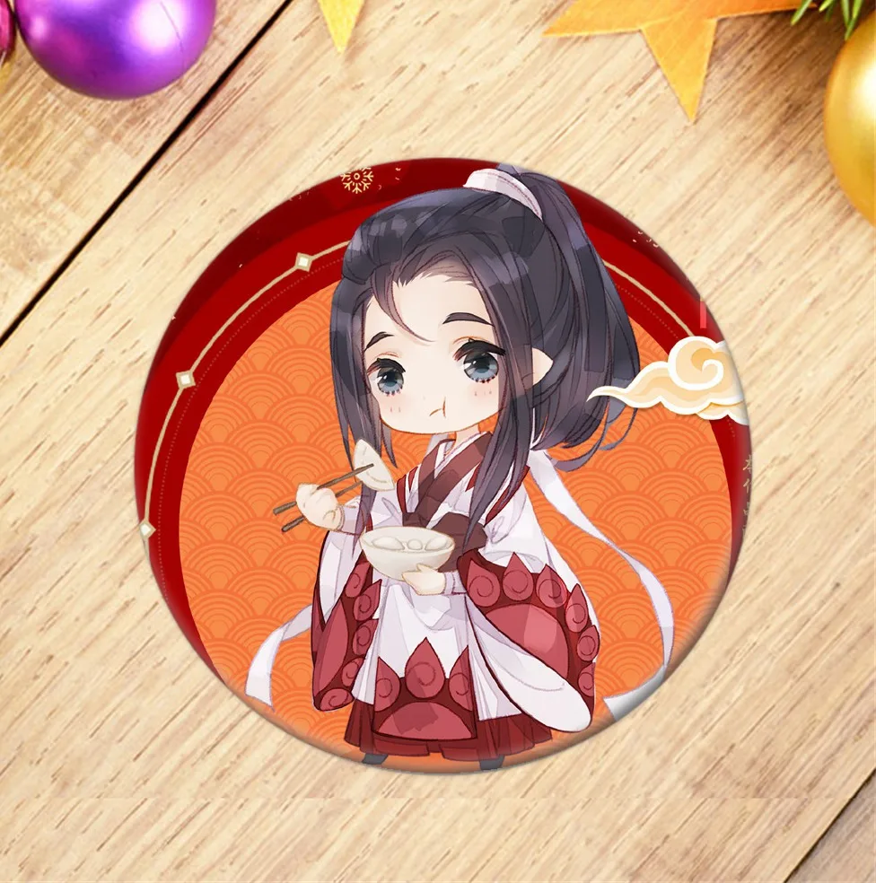 Значок для косплея аниме МО дао цу Ши мультяшная фигура Чжу булавка