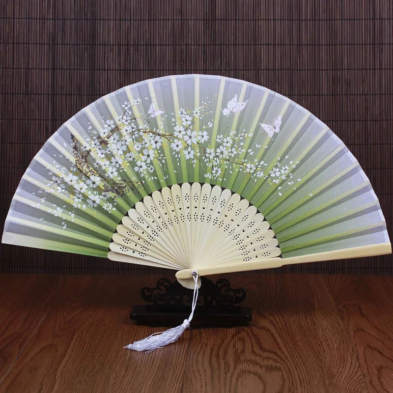 В национальном таможне женский вентилятор детский веер складной антикварный