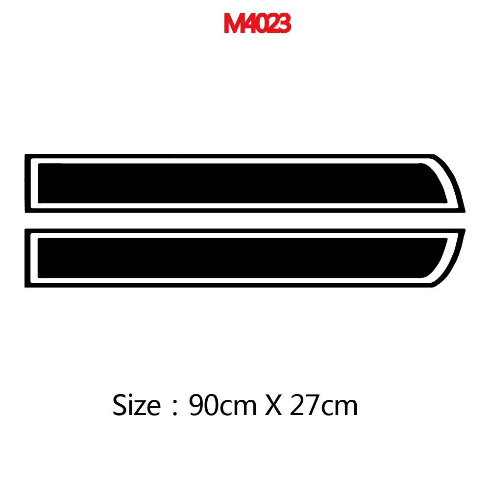 Накладка на капот автомобиля длинная полоса наклейка s Авто Виниловая пленка